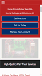 Mobile Screenshot of magiccarwash.net